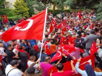 Almanya'da Türkler demokrasi için yürüdü