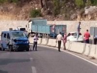 Antalya'da askeri araca saldırı