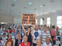 Zonguldak'ta termik santrallerden canı yanan halk, bu defa ÇED'e izin vermedi