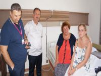 Denizli'deki kazada yaralanan turistlerin tedavisi devam ediyor