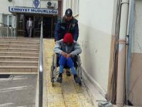 Tekerlekli sandalyede uyuşturucu ticareti!