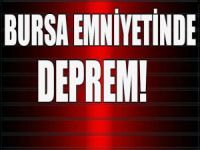 Bursa emniyetinde deprem