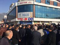 Bursa'da pazarcı eylemi
