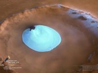 Mars'ta devasa  buz tabakası bulundu