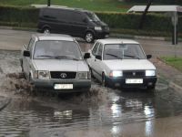 Bursa'da yaz yağmuru..