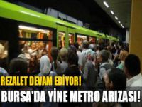 Bursa'da yine metro rezaleti!