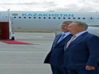 Nazarbayev, Kırgızistan'da