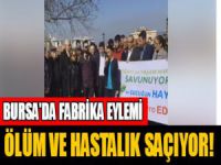 Bursa'daki o tesisi protesto ettiler