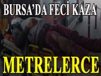 Bursa'da feci kaza