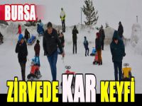 Zirveyi kar bastı