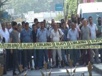 Şüpheli poşet tramvay seferlerini durdurdu