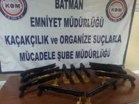 Batman’da 11 ruhsatsız av tüfeği ele geçirildi
