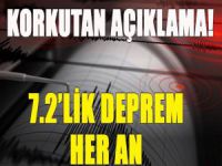 'Marmara'da 7.2'lik deprem riski'