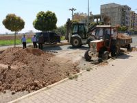Akçakale Belediyesi drenaj çalışması başlattı