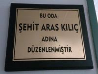 Şehidin ismi hastane odasında ölümsüzleşti