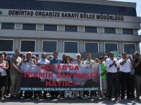 DOSAB Termik Santraline karşı yürüdüler