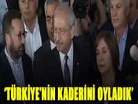 Kılıçdaroğlu oy kullandı