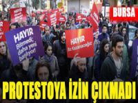 Bursa'da YSK protestosu!