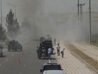 Bomba yüklü otomobil, fünye ile patlatıldı