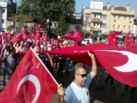 Bursa’da teröre tepki yürüyüşü