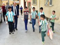 Bursa'da Başkan Edebali ve mahalle ziyareti