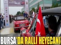 Bursa'da ralli heyecanı