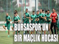 Bursaspor'a bir maçlık hoca!