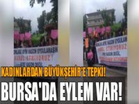 Bursa'da kadınlar dan Altepe'ye tepki!
