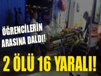 Bursa'da facia! 2 ölü 16 yaralı!