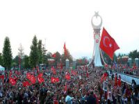 Erdoğan Şehitler Abidesi'nin açılışını yaptı