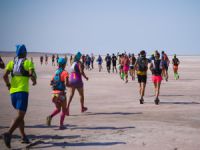 Tuz gölü maratonu başladı