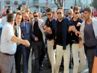 Bursalı şehidin cenazesinde Bakan'a saldırı
