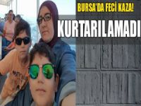 Bursa'da kaza: Hayatını kaybetti!