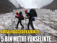 Bursalı dağcılar Kazbek'e tırmandı