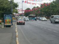 İstanbul Emniyeti önünde şüpheli araç alarmı