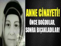 Anne cinayeti!