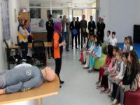 Bursa’da öğrencilere simülasyonlu afet eğitimi!