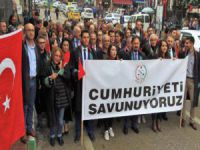 Bursa Barosu'ndan Cumhuriyet yürüyüşü