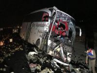 Bursa’da otobüs kazası!