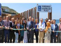 Kurşunlu kadınlar  plajı açıldı