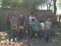 Ay yıldızlı özel tuğlalar taş fırın yapımında kullanılacak