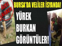 Bursa'da öğrencilerin yürek burkan halleri!