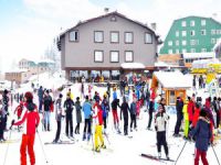 Uludağ'da otellerde yer kalmadı