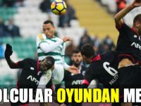 Bursaspor'da futbolcular oyundan memnun