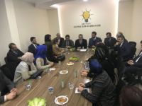 Başkan Salman'dan İlçe Teşkilatlarına Ziyaret