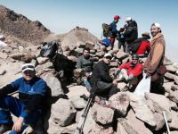 Aksaraylı Dağcılar zafer ve şehitleri anma tırmanışı gerçekleştirdi