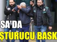 Bursa'da uyuşturucu baskını!