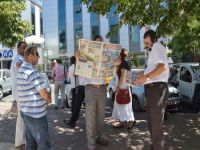 Medyaya baskına tepki