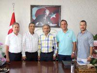 Yüreğir Ziraat Odası yönetimi Kaymakam Genel’i ziyaret etti