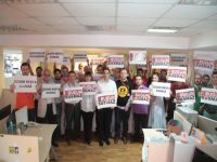 Bugün çalışanlarından baskına tepki: Özgür medya susmaz!